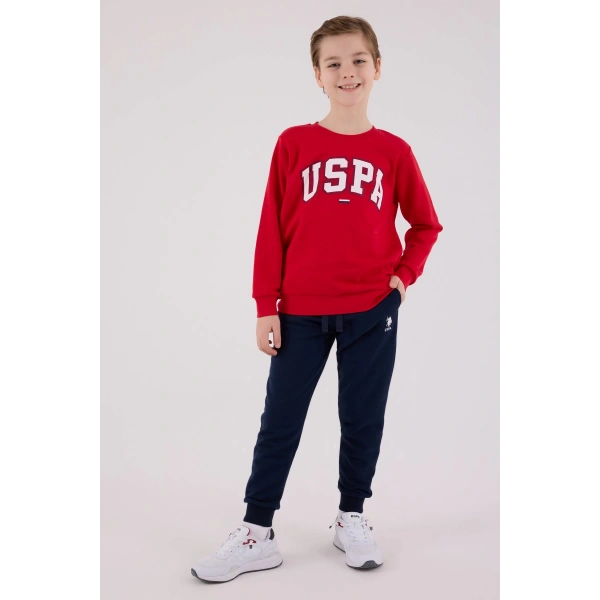 U.s. Polo Assn Eşofman Takımı Us2227-4 Kırmızı