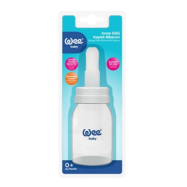 Wee Baby Anne Sütü Kaşıklı Biberon 988