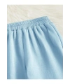 Kadın Bebemavi 3 Iplik Düz Elastik Bel Ve Paça Termal Astarlı Jogger Eşofman Altı