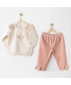 Akm Life Ac26236 Little Leopard 2li Takım Ecru Pink