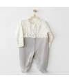 Akm Life Ac26255 Baby Bow Bliss Tulum Ecru Grey