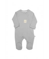 Akm Life Style Natural Fermuarlı Bebe Tulum 15115 Gri