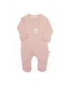 Akm Life Style Natural Fermuarlı Bebe Tulum 15115 Pembe