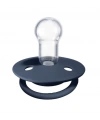 Bibs De Lux Silikon Emzik 0-36 Ay Steel Blue