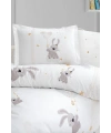 Kanz Ranforce Bebek Nevresim Takımı Knz-001 Bunny Dream