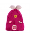 Kitti Çocuk Kız Kulaklı Bere (4-8 Yaş) K24130-02 Fuşya
