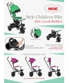 Moje Style 3 Tekerlekli Çocuk Bisikleti Gri