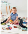 Skip Hop Çift Taraflı Oyun Halısı Oyun Matı Köy