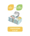Uni Baby Yenidoğan Islak Havlu Mendil 3lü 120 Yaprak