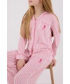 U.s. Polo Assn Gömlek Pijama Us2326-4 Fuşya