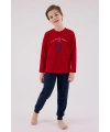 U.s. Polo Assn Uzun Kol Pijama Takım Us2233-4 Kırmızı