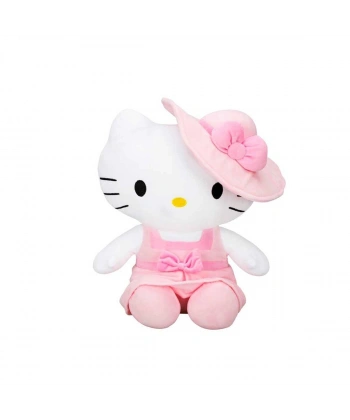 2089 SUN-JHN-SK-PELUŞ H KITTY ELBİSELİ ŞAPKALI 36 CM HKTY MOR