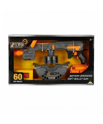 4573 Zapp Toys 60 Mermili Sünger Dart Atan Silah 54 cm -Sunman