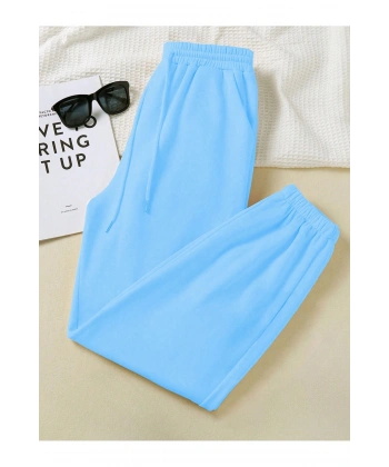 Unisex Şardonlu 3 İplik Kışlık Eşofman Altı