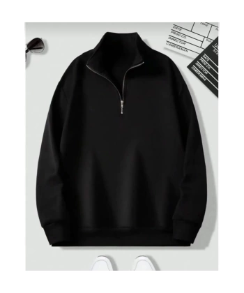 3 iplik yarım fermuarlı sweatshirt şardonlu premium kumaş lc waikiki kalıp