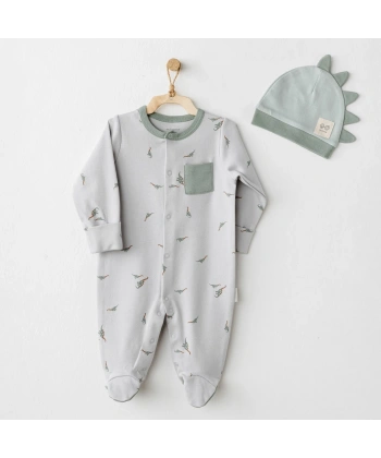 Akm Life Ac26003 Mummy S Snuggle Saurus Tulum Takım Green