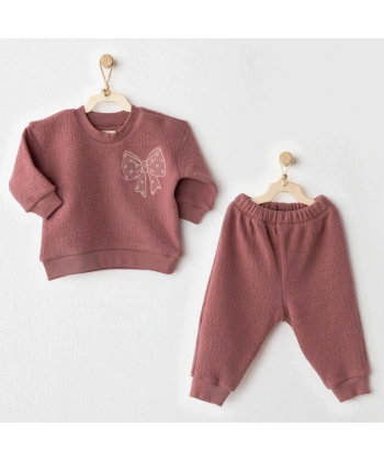 Akm Life Ac26200 Casual 2li Takım Dusty Pink