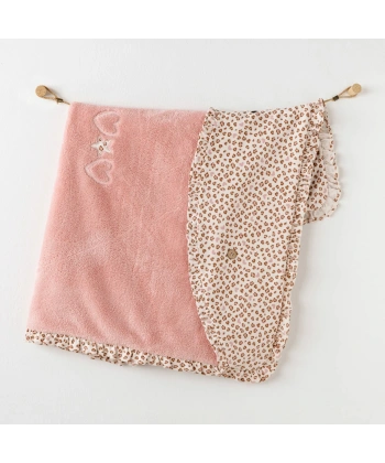 Akm Life Ac26241 Little Leopard Battaniye 90x85 Pink