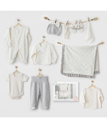 Akm Life Ac26251 Baby Bow Bliss 10lu Hastane Çıkışı Ekru