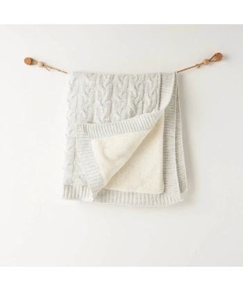 Akm Life Ac26340 Triko Battaniye Grey Melange