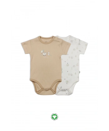 Akm Life Always Dream Yarım Kol 2li Body 17114 Ekru Bej