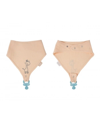 Akm Life Emzik Askılı Müslin Önlük 837 Somon