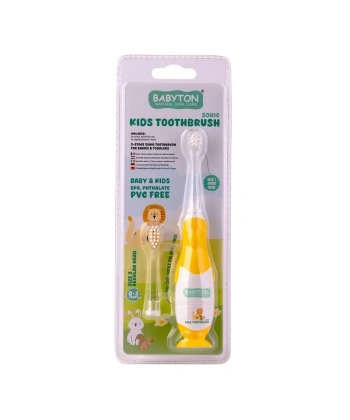Babyton Bebekler Ve Çocuklar İçin Sonik Pilli Diş Fırçası