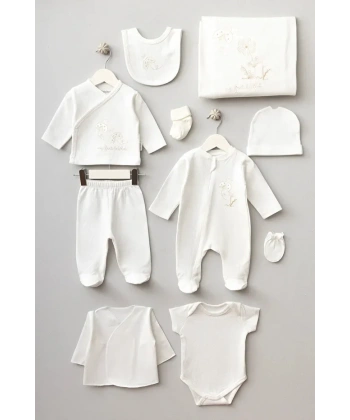 Bebitof Uğur Böceği 10 Parça Hastane Çıkışı 10122 Ekru