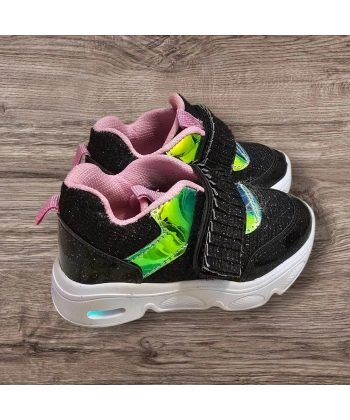 Çocuk ortopedik taban Işıklı rahat kalıp spor ayakkabısı