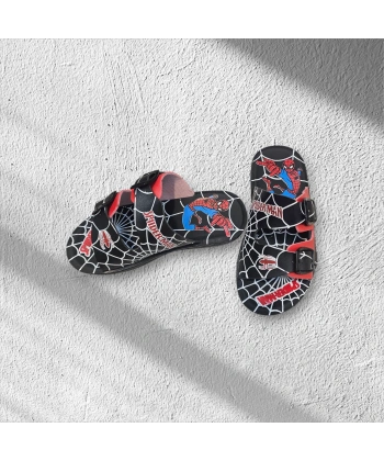 Çoçuk Terlik ortopedik Taban kırmızı siyah