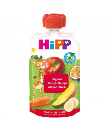 Hipp Organik Havuçlu Karışık Meyve Püresi 100 Gr