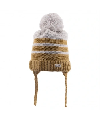 Kitti Bebe Erkek Kulaklı Bere (0-18 Ay) K23110-04 Camel