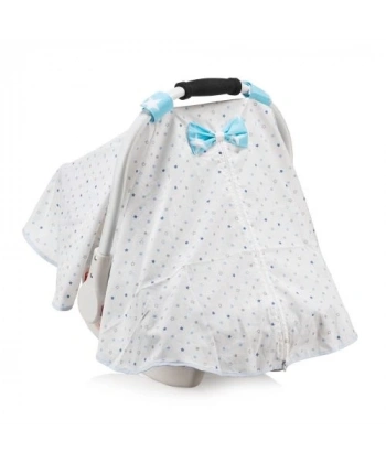 Moje Taşıma Koltuğu Ana Kucağı Örtüsü Small Yıldız Mavi