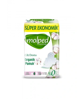 Molped Pure&soft Ped Uzun Süper Eko 18 Adet