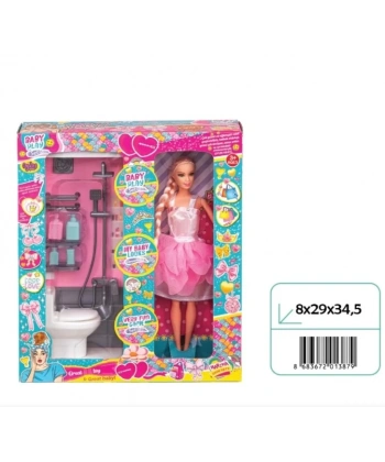 Oydaş Klozetli Banyo Bebekli 02387