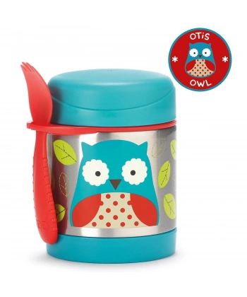 Skip Hop Zoo Paslanmaz Çelik Termos 325 Ml Baykuş