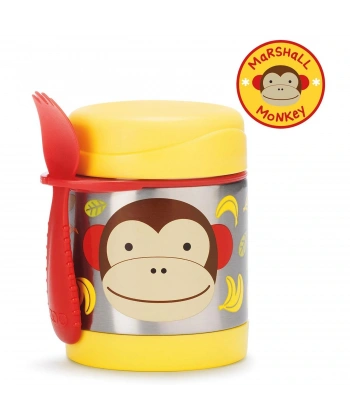 Skip Hop Zoo Paslanmaz Çelik Termos 325 Ml Maymun
