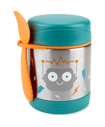 Skip Hop Zoo Paslanmaz Çelik Termos 325 Ml Robot