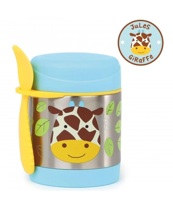 Skip Hop Zoo Paslanmaz Çelik Termos 325 Ml Zürafa