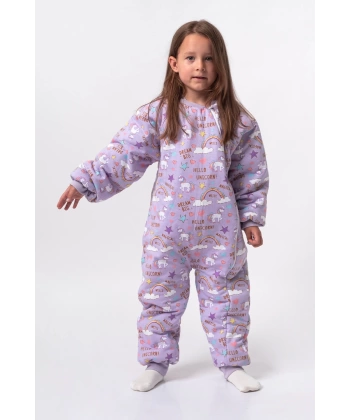 Unicorn Çocuk Uyku Tulumu Mor