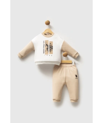 U.s. Polo Assn 2 Li Takım Usb2548 Beyaz-bej