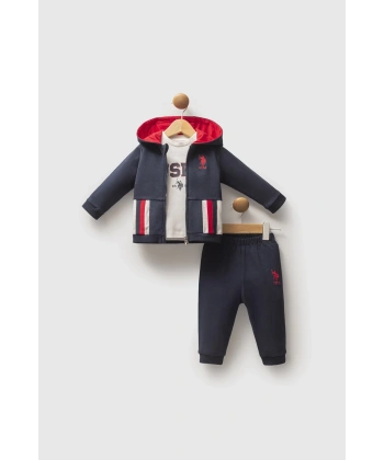 U.s. Polo Assn 3lü Takım Usb2537 Lacivert