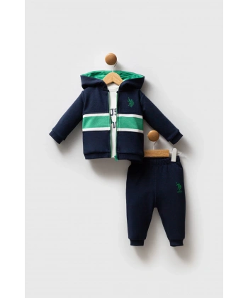 U.s. Polo Assn 3lü Takım Usb2553 Lacivert-yeşil