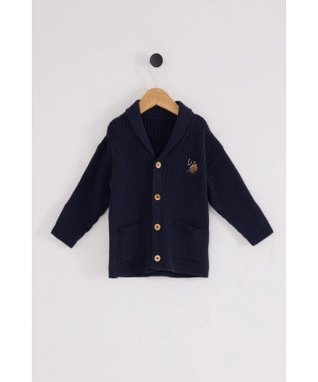 U.s. Polo Assn Bebek Hırka Usb2608 Lacivert