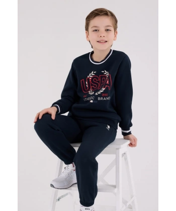 U.s. Polo Assn Eşofman Takımı Us2223-4 Navy