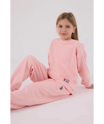 U.s. Polo Assn Eşofman Takımı Us2300-4 Açık Pembe