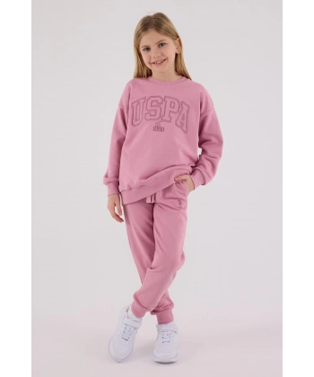 U.s. Polo Assn Eşofman Takımı Us2305-4 Gül Kurusu