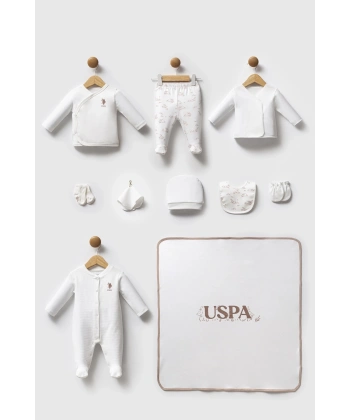 U.s. Polo Assn Hastane Çıkışı 10’lu Set Usb2704 Beyaz