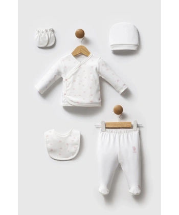 U.s. Polo Assn Hastane Çıkışı 5’li Set Usb2701 Beyaz