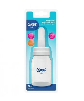 Wee Baby Anne Sütü Kaşıklı Biberon 988